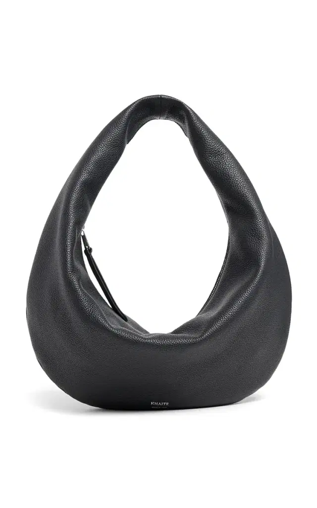 Olivia Medium Leather Hobo Bag