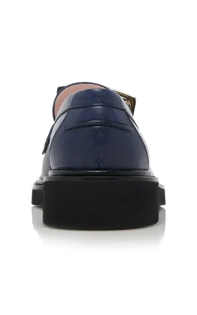 Roger Vivier Viv Rangers Buckle Leather Loafers | Thumbnail 4 Roger Vivier Viv Rangers Buckle Leather Loafers | Thumbnail 4