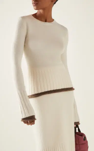 Moncler Knit Alpaca Wool-Blend Sweater | Thumbnail 2