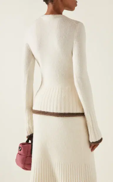 Moncler Knit Alpaca Wool-Blend Sweater | Thumbnail 4