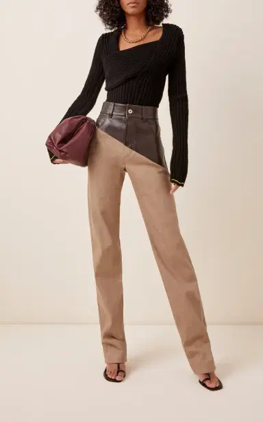 Bottega Veneta Square-Neck Boucle Shirt | Thumbnail 2 Bottega Veneta Square-Neck Boucle Shirt | Thumbnail 2