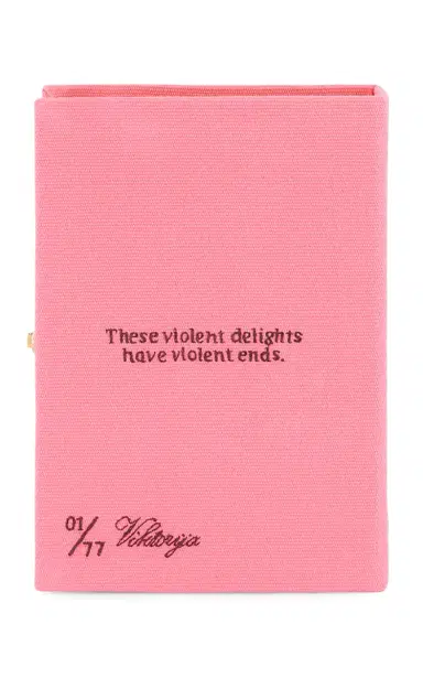 Olympia Le-Tan Romeo and Juliet Book Clutch | Thumbnail 5