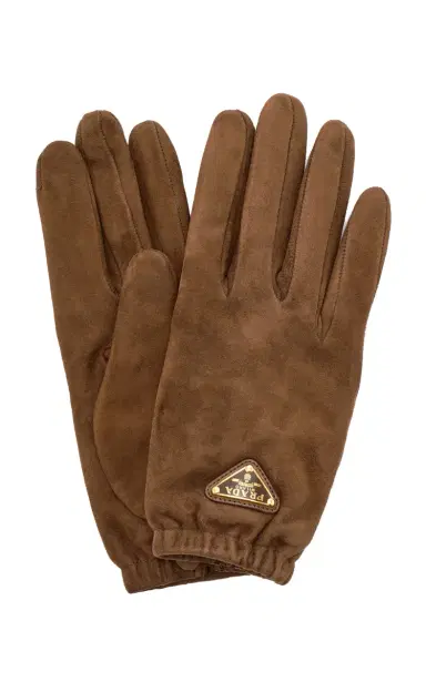 Prada Suede Gloves | Thumbnail 1
