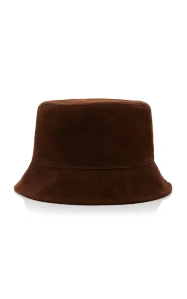 Prada Suede Bucket Hat | Thumbnail 7