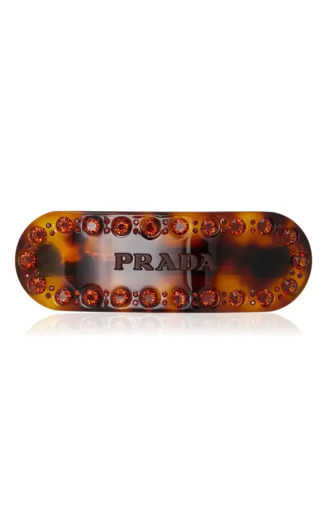 Crystal Tortoiseshell Hair Clip