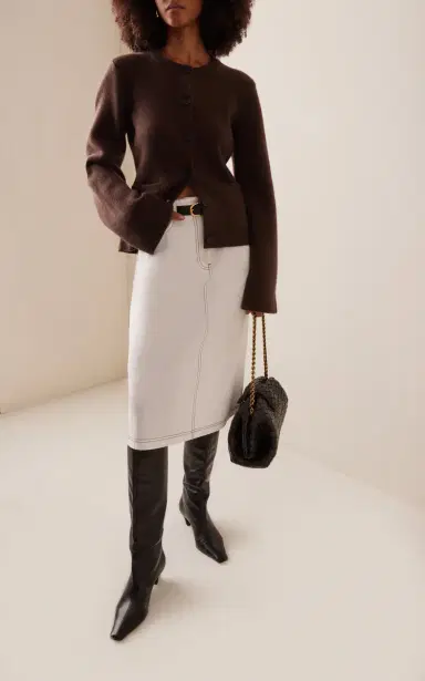 Jenni Kayne Cooper Wool-Cashmere Cardigan | Thumbnail 2