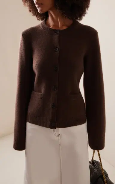 Jenni Kayne Cooper Wool-Cashmere Cardigan | Thumbnail 3