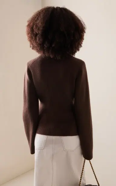 Jenni Kayne Cooper Wool-Cashmere Cardigan | Thumbnail 4