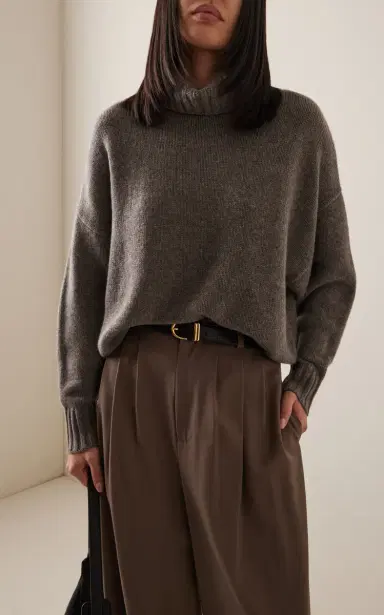 Jenni Kayne Porter Cashmere Turtleneck Sweater | Thumbnail 3 Jenni Kayne Porter Cashmere Turtleneck Sweater | Thumbnail 3