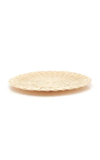 Moda Domus Wicker Charger Plate - Neutral | Thumbnail 2 Moda Domus Wicker Charger Plate - Neutral | Thumbnail 2