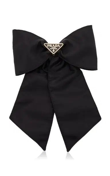Prada Nylon Hair Bow | Thumbnail 1 Prada Nylon Hair Bow | Thumbnail 1