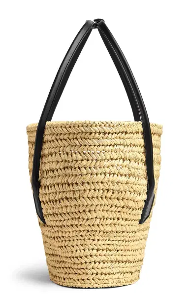 Bottega Veneta Medium Arco Crochet Raffia Tote Bag | Thumbnail 4 Bottega Veneta Medium Arco Crochet Raffia Tote Bag | Thumbnail 4