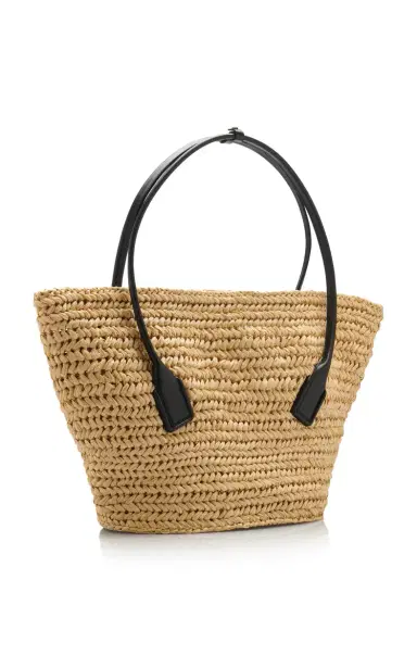 Bottega Veneta Medium Arco Crochet Raffia Tote Bag | Thumbnail 6 Bottega Veneta Medium Arco Crochet Raffia Tote Bag | Thumbnail 6