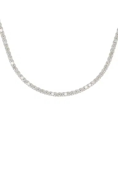 Anita Ko 18K White Gold Diamond Hepburn Choker 16 | Thumbnail 3 Anita Ko 18K White Gold Diamond Hepburn Choker 16 | Thumbnail 3
