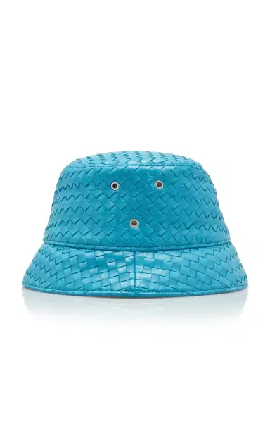 Bottega Veneta Intrecciato Leather Bucket Hat | Thumbnail 4