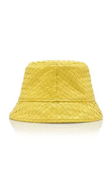 Bottega Veneta Intrecciato Leather Bucket Hat | Thumbnail 8
