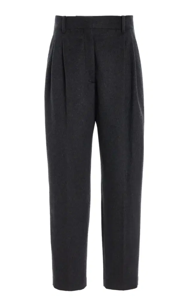 The Row Richelle Cashmere Straight-Leg Pants