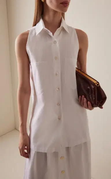 Giuliva Heritage The Emma Checked-Cotton Shirt | Thumbnail 6
