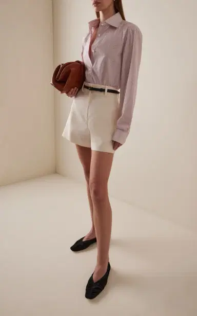 Giuliva Heritage The Husband Cotton Shirt | Thumbnail 2