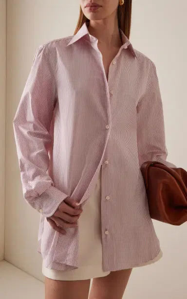 Giuliva Heritage The Husband Cotton Shirt | Thumbnail 3
