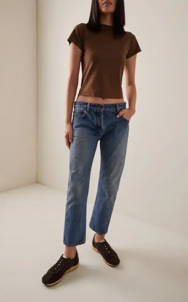 The Row Riaco Rigid Mid-Rise Straight-Leg Jeans | Thumbnail 2 The Row Riaco Rigid Mid-Rise Straight-Leg Jeans | Thumbnail 2