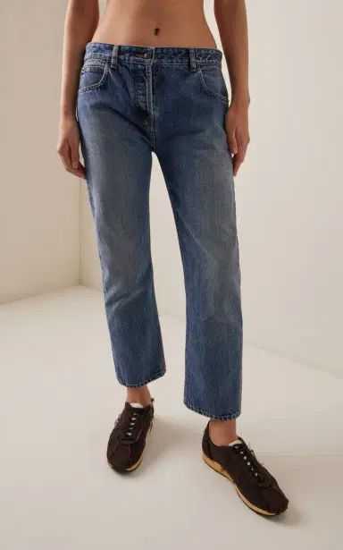 The Row Riaco Rigid Mid-Rise Straight-Leg Jeans | Thumbnail 3 The Row Riaco Rigid Mid-Rise Straight-Leg Jeans | Thumbnail 3
