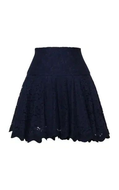 Lena Hoschek Marchesa Lace Cotton-Blend Mini Skirt | Thumbnail 5