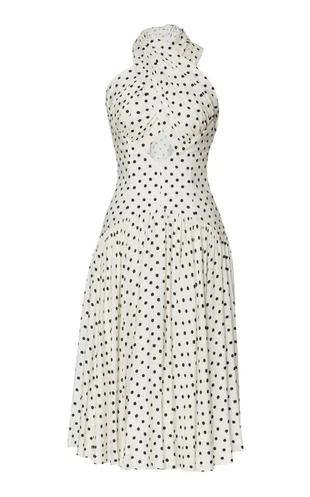 Lena Hoschek Flirtatious Cutout Midi Dress