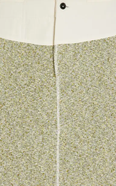 Bottega Veneta Knit Cotton-Blend Midi Skirt | Thumbnail 6