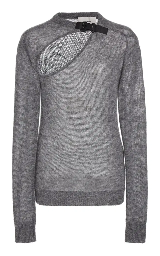 Coperni Buckled Cutout Sweater