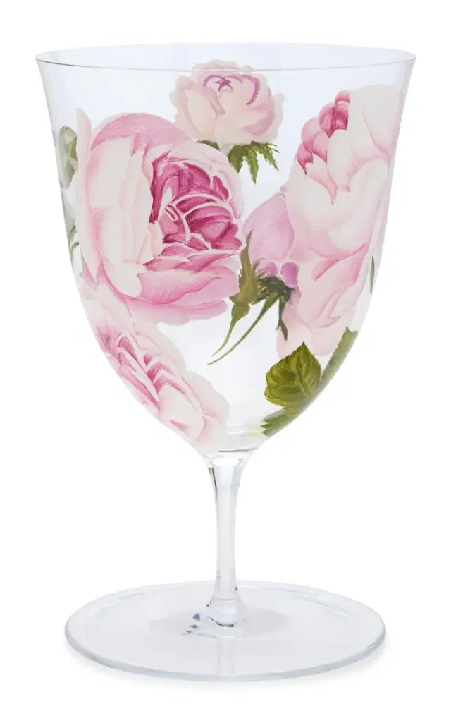Painted Water Glass - Multi