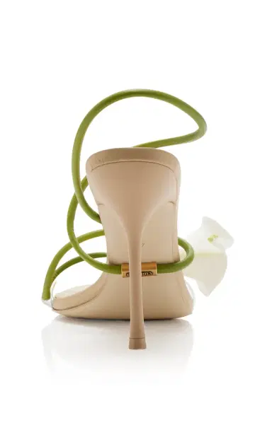 Cult Gaia Cassidy Sculptural Leather Sandals | Thumbnail 5 Cult Gaia Cassidy Sculptural Leather Sandals | Thumbnail 5