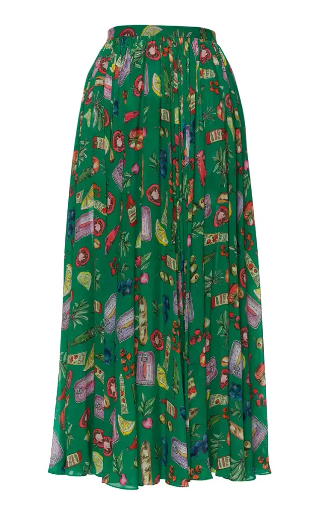 Lena Hoschek Vittoria Printed Maxi Skirt