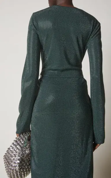 Bottega Veneta Hotfix Cutout Midi Dress | Thumbnail 4 Bottega Veneta Hotfix Cutout Midi Dress | Thumbnail 4