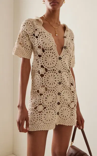Akoia Swim Mitir Cotton Mini Dress | Thumbnail 3