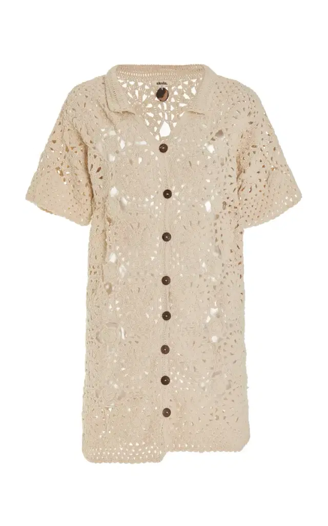 Akoia Swim Mitir Cotton Mini Dress
