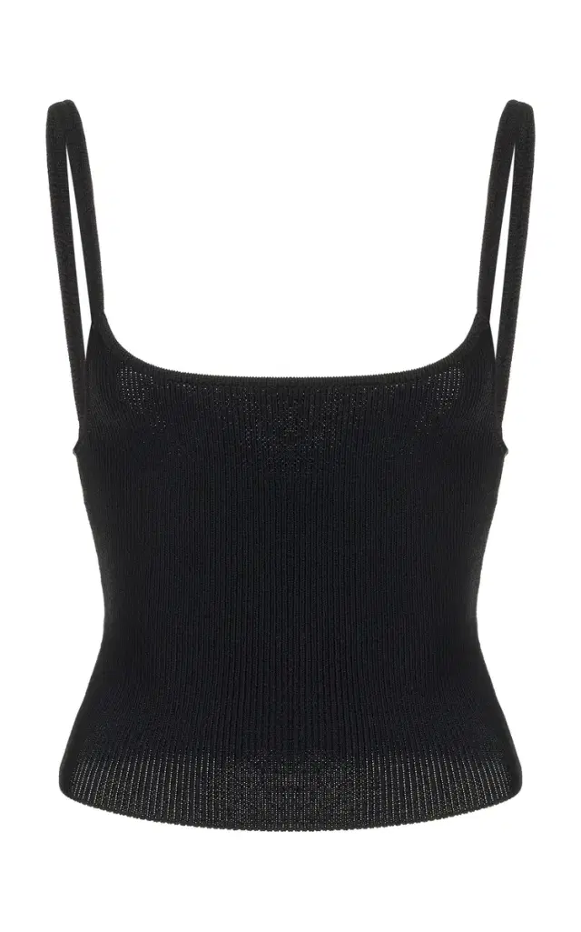 Exclusive Sol Ribbed-Knit Tank Top