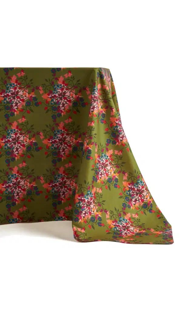 Blumen Small Cotton Tablecloth - Multi