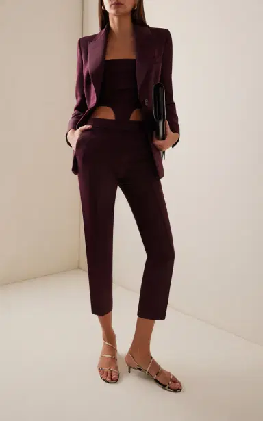 Alex Perry Wool Corset Top | Thumbnail 3 Alex Perry Wool Corset Top | Thumbnail 3