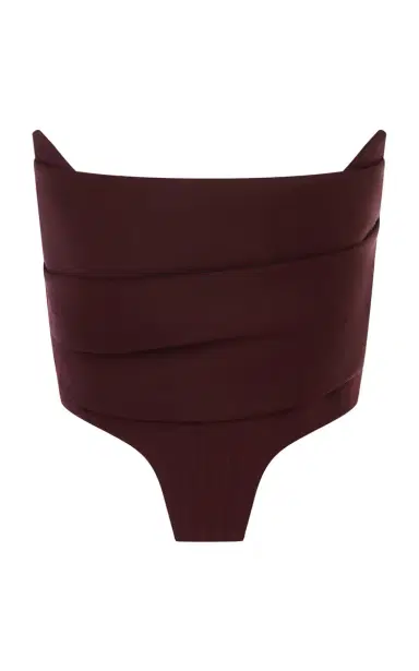 Alex Perry Wool Corset Top | Thumbnail 1 Alex Perry Wool Corset Top | Thumbnail 1