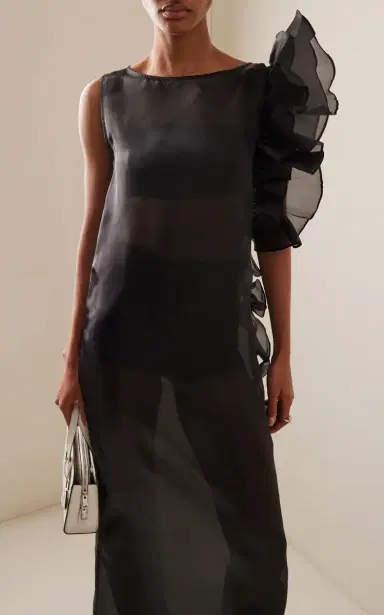 Marlies Grace Exclusive Bea Ruffled Sheer Maxi Dress | Thumbnail 2 Marlies Grace Exclusive Bea Ruffled Sheer Maxi Dress | Thumbnail 2
