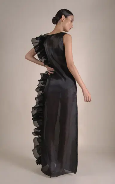 Marlies Grace Exclusive Bea Ruffled Sheer Maxi Dress | Thumbnail 7 Marlies Grace Exclusive Bea Ruffled Sheer Maxi Dress | Thumbnail 7