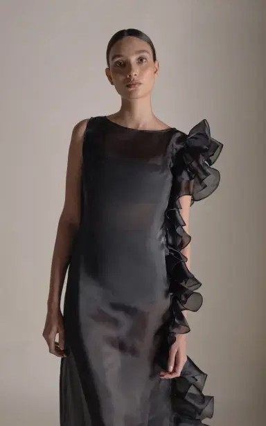 Marlies Grace Exclusive Bea Ruffled Sheer Maxi Dress | Thumbnail 8 Marlies Grace Exclusive Bea Ruffled Sheer Maxi Dress | Thumbnail 8