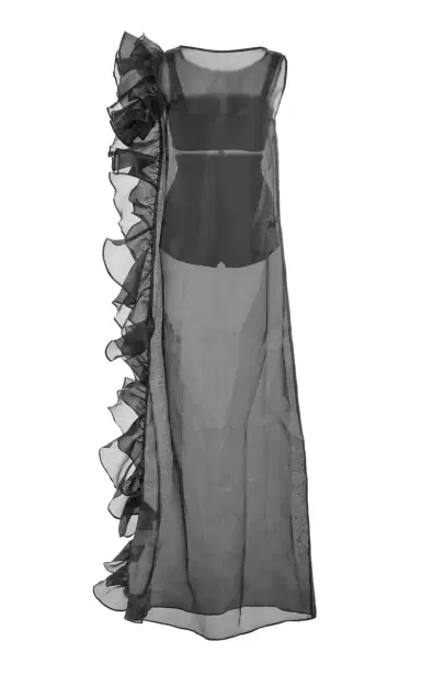 Marlies Grace Exclusive Bea Ruffled Sheer Maxi Dress | Thumbnail 10 Marlies Grace Exclusive Bea Ruffled Sheer Maxi Dress | Thumbnail 10