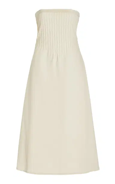 Marlies Grace Exclusive Lou Cotton-Blend Midi Dress | Thumbnail 1 Marlies Grace Exclusive Lou Cotton-Blend Midi Dress | Thumbnail 1