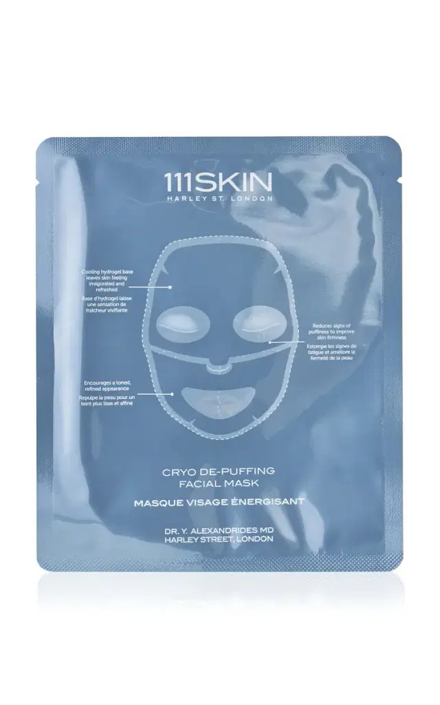 Set-of-Five Cyro De-Puffing Facial Masks