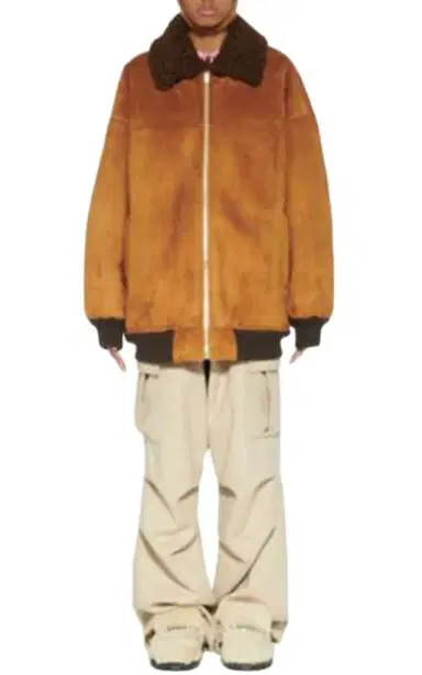 Miu Miu Shearling-Trimmed Jacket | Thumbnail 1