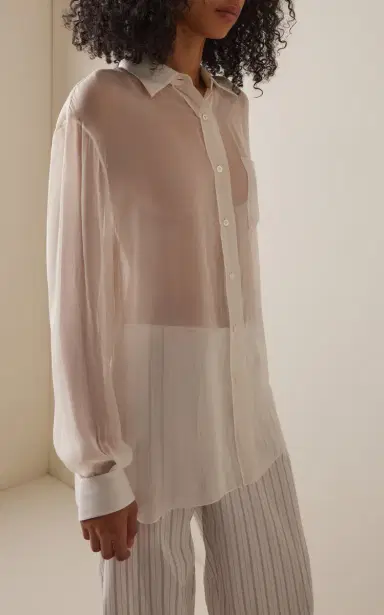 The Row Nesson Organic Cotton Shirt | Thumbnail 2 The Row Nesson Organic Cotton Shirt | Thumbnail 2