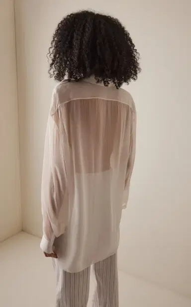 The Row Nesson Organic Cotton Shirt | Thumbnail 4 The Row Nesson Organic Cotton Shirt | Thumbnail 4