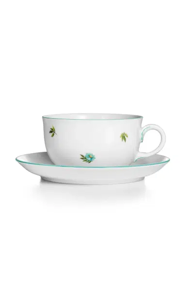 Tiffany & Co. Wildflower Porcelain Teacup & Saucer - Multi | Thumbnail 1 Tiffany & Co. Wildflower Porcelain Teacup & Saucer - Multi | Thumbnail 1